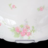 Antique Limoges Platter, Jean Pouyat, JPL Limoges, Pink Peonies, Pink Floral Limoges, Limoges Serving Platter, Vintage Gifts