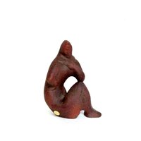 Jihokera Pottery, Woman in Cloak, Tagged and Marked 188, Czechoslovakia, Vintage Gifts, Make Offer