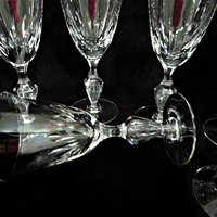 Set of 6 Tiffin Ashland Wine Glasses, Tiffin Franciscan Ashland Pattern, 1960s, Wedding Gift, Vintage Gifts