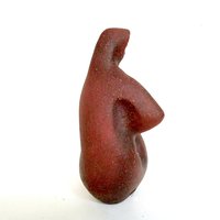 Jihokera Pottery, Woman in Cloak, Tagged and Marked 188, Czechoslovakia, Vintage Gifts, Make Offer