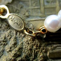 Napier Pearl Bracelet, Twisted Strands, Napier Jewelry, Quadruple Strands, 8 Inch,  Bridal Jewelry, Vintage Gifts, Make Offer