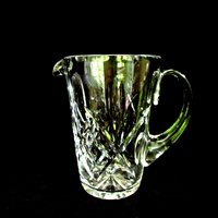 Cut Crystal Water Pitcher, Webb Corbett, Royal Doulton, Heavy Lead Crystal, Formal Dining, Elegant Wedding Gift, Make Offer