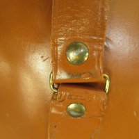 Vintage Salesmans Case or Leather Satchel, WITH KEY, Large, Deep and Wide, Double Snap Handles, File Pocket, Large Briefcase, Make Offer