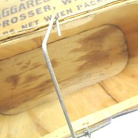 Fruit Vegetable Basket, Lidded Produce Carrier, Wire Handle, Taggares Produce, Prosser WA, Farm Basket. Farmhouse Decor, Farmers Market