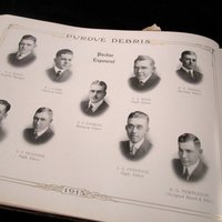 Purdue University Yearbook, Debris 1915, Purdue Boilermakers, Boiler Up, Gift for Purdue Graduate