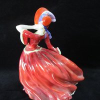 Royal Doulton Figurine, Autumn Breezes, Retired, Made in England