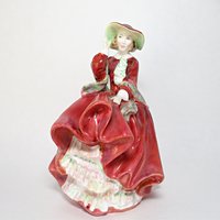 Royal Doulton Figurine, Top o the Hill, Retired, Made in England