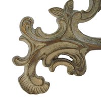 French Provencial Drawer Pulls, Heavy Brass, Ornate Scrolling Design, Back Mount, 2.5 Inch Back Mounting, Hardware Included, Multiples Avail