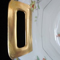 Antique Theodore Haviland Montreux China, Asparagus Celery Dish, and Serving Bowl, Limoges France, Completer Pieces, Basket, Wedding Gift