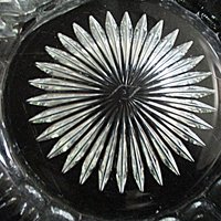 Heisey Glass Plates, Narrow Flute, Set of 6 Salad Plates or Set of 6 Bread Dessert Plates, Luncheon Plates, Dessert Plates, Clear Plates