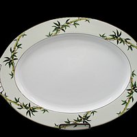 Kent China, Bali Hai, Serving Platter, 17 Inch, Tropical Mid Century Dinnerware, Completer Pieces, Excellent Condition, Japan