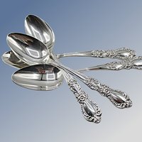 Tablespoons Roger Bro Heritage Silver Plate, Set of 4, Flatware Silverware, Replacement Pieces, 2 Sets Available