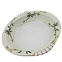 Kent China, Bali Hai, Round Serving Bowl, 11 Inch, Tropical Mid Century Dinnerware, Completer Pieces, Excellent Condition, Japan