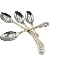 Wallace Gold Royal Bead, Teaspoons, Stainless Steel 18 10, Set of 4, Wallace Replacement Silverware, Multiple Sets Avail
