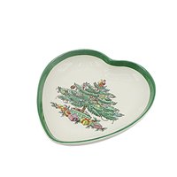 Spode Christmas Tree Trinket or Jewelry Ring Dish, Gift for Teacher, Hostess Gift, Great Condition