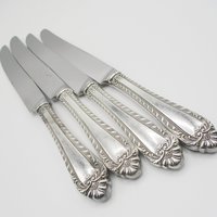 Reed and Barton Old London, Silver Plate, 5pc Place Settings, Replacement Pieces, Silverware, Forks, Knives, Teaspoons, 1930s