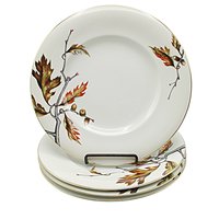 Meito China, Royal Oak, Replacement All Plates, Dinner, Salad, Bread Dessert Plates, Meito Orleans, Fall Leaves, Occupied Japan, 1940s