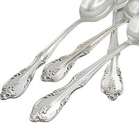 Rogers Southern Splendor, Tablespoons, Set of 4, Silver Plate Silverware, Replacement Pieces