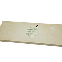 Vintage Long Tapers, Colonial Candle Co of Cape Cod, Hyannis Mass, Box of 12, Still Wrapped, Never Opened, Creamy White, 14 Inches