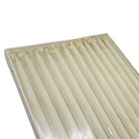 Vintage Long Tapers, Colonial Candle Co of Cape Cod, Hyannis Mass, Box of 12, Still Wrapped, Never Opened, Creamy White, 14 Inches