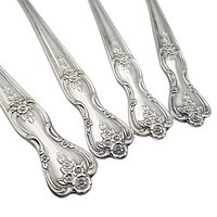 Rogers Magnolia Inspiration Flatware, Replacement Pieces, Silver Plate, Forks, Knives, Teaspoons and Gumbo Spoons, Salad Forks, Your Choice