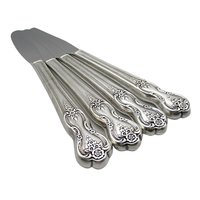 Rogers Magnolia Inspiration Flatware, Replacement Pieces, Silver Plate, Forks, Knives, Teaspoons and Gumbo Spoons, Salad Forks, Your Choice