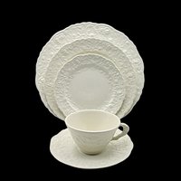 Pope Gosser, Rose Point China by Stuebenville, Place Settings and Replacement Pieces, Your Choice, Creamy White, Deeply Embossed Florals