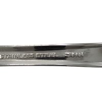 Stainless Steel Flatware, Japan, Unknown Pattern, 4 Soup or Place Spoons, Replacement Flatware