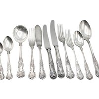 PM EPNS Silver Plate Flatware, Kings Pattern, Replacements, Forks, Spoons, Knives, Child, Soups, Dessert, Demitasse, Philip Marks