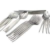 Towle Stainless Flatware, Germany, 18/8, Modern Shape Pattern, Modernist Minimalist Flatware, Replacement Pieces and Place Settings