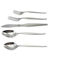 Towle Stainless Flatware, Germany, 18/8, Modern Shape Pattern, Modernist Minimalist Flatware, Replacement Pieces and Place Settings