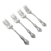 International Silver Orleans Replacement Pieces, Silver Plate, Salad Forks, Dinner Forks, Teaspoons, Dinner Knives, Multiple Sets Avail