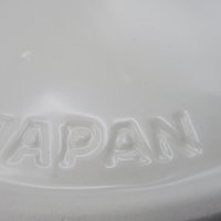 Seafood Plates, Set of 6, Beach or Tropical Decor, White, Deep Relief, Japan