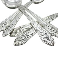 Rogers Marquise Replacement Pieces, Silver Plate, Silverware, Multiple Avail, Great Condition, Soup Spoons, Teaspoons, Forks, Knives, 1930s