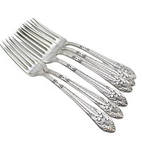 Rogers Marquise Replacement Pieces, Silver Plate, Silverware, Multiple Avail, Great Condition, Soup Spoons, Teaspoons, Forks, Knives, 1930s