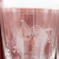 Ford Thunderbird, 1963, Barware, Fostoria, Set of 8, Tumblers, Gift from Dealership for Purchase, All Original Inserts and Packaging