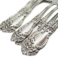 Reed and Barton Festivity aka Tiger Lily Silver Plate Flatware, Service for 8, or a Hostess Set, or Extra Teaspoons