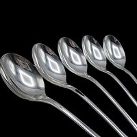 Iced Tea Spoons Supreme Silver Plate, Set of 5