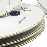 Royal Worcester Evesham Gold Plates, Your Choice, Dinner or Salad Plates, Gold Rims, Beautiful Condition