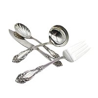 Reed and Barton Festivity aka Tiger Lily Silver Plate Flatware, Service for 8, or a Hostess Set, or Extra Teaspoons