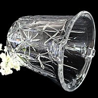 Gorham Lady Anne Champagne or Ice Bucket, Excellent Condition, Elegant Deep Cuts, Heavy, Wedding or Anniversary Gift, Crystal Barware