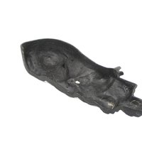 Cast Iron Door Stop, Scottish Terrier, Scottie Doorstop, Black, Gift for Scottie Lover, 11 Inches Long