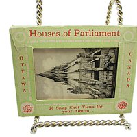 Miniature Photograph Packets for Mailing, Souvenir Travel Mini Photos, New Hamphire, Parliament, Carlsbad Caverns, Black Hills SD, 1930s