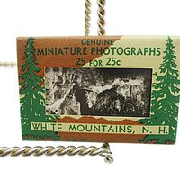 Miniature Photograph Packets for Mailing, Souvenir Travel Mini Photos, New Hamphire, Parliament, Carlsbad Caverns, Black Hills SD, 1930s