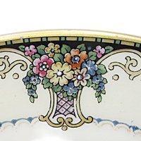 Rosenthal Salad and Bread Plate Sets, Gladmere, Your Choice, Florals with Dark Blue Borders, Made in Bavaria Germany