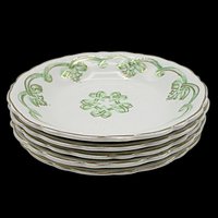 Johnson Bros Rolland Fruit Bowls, Set of 4, Green Pattern, Green Irish Look, Other Piece Types Available, Made in England