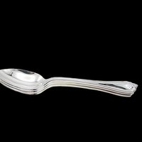 King James Silver Plate 3 Teaspoons, Oneida, Silverware Flatware Replacement Pieces, Excellent Condition