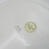 Mottahedeh Plates, Salad and Dessert Plates, Variety of Black and White Patterns, Set of 3, Made in Italy