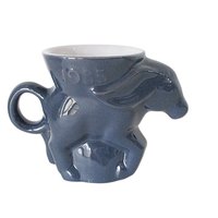 Frankoma Political Mug, Democratic Donkey, DEM, Election Mug, Blue Tone Mug, Democratic Party Mug, Frankoma Pottery