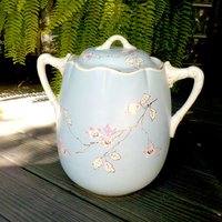 Lotta Pottery, c.1865, Large Water Container, Lidded Water Jug, Barrel, Water Container Rare Lotta Bath Set, Antique Pottery, Rare